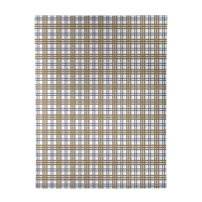 Plaid Indoor Rug, Rectangle 9' x 12'