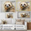 «Thoughtful Sloth», reproduction sur toile-97036547-97036552