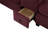 UNITED WE WIN L-type Multifunctional Corduroy Sofa with 4-seater Segmented Design, Cup Holder, USB Interface, Storage Box, Movable Console and Ottoman Storage-397205173
