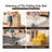 Nathasa Bean Bag Soft Sleeper Chair With Pillow, Foldable Compression Mattress With Back Support-1656478956