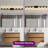 8-Light Bathroom Vanity Light with Clear Glass Shades for Vanity Mirror, Bathroom, or Bedroom-233754100-233754098