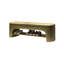 Banc de rangement pour chaussures 39,37 "Green Light Luxury-1239247211