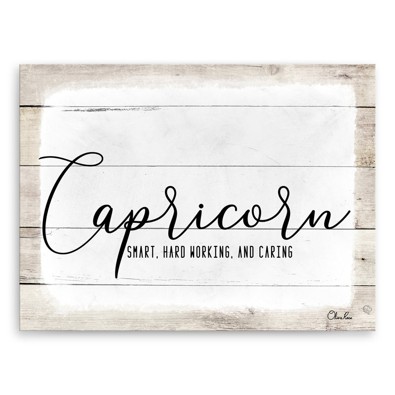 " Capricorn " by Olivia Rose, 20 in. H x 30 in. W