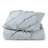Double Brushed Pleated Duvet Cover Set-1115752242-1138794285