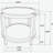 Isbell Maple Brown Round Solid Wood Side End Table