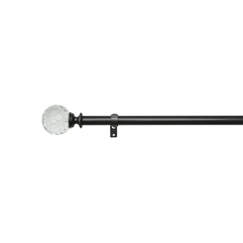 Tringle à rideaux simple réglable Corinthian, 36” – 72”