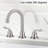 8-Inch Widespread Bathroom Faucet With Pop-Up Drain-114234928