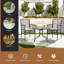 Outdoor Patio Dining Armchair with Cushion