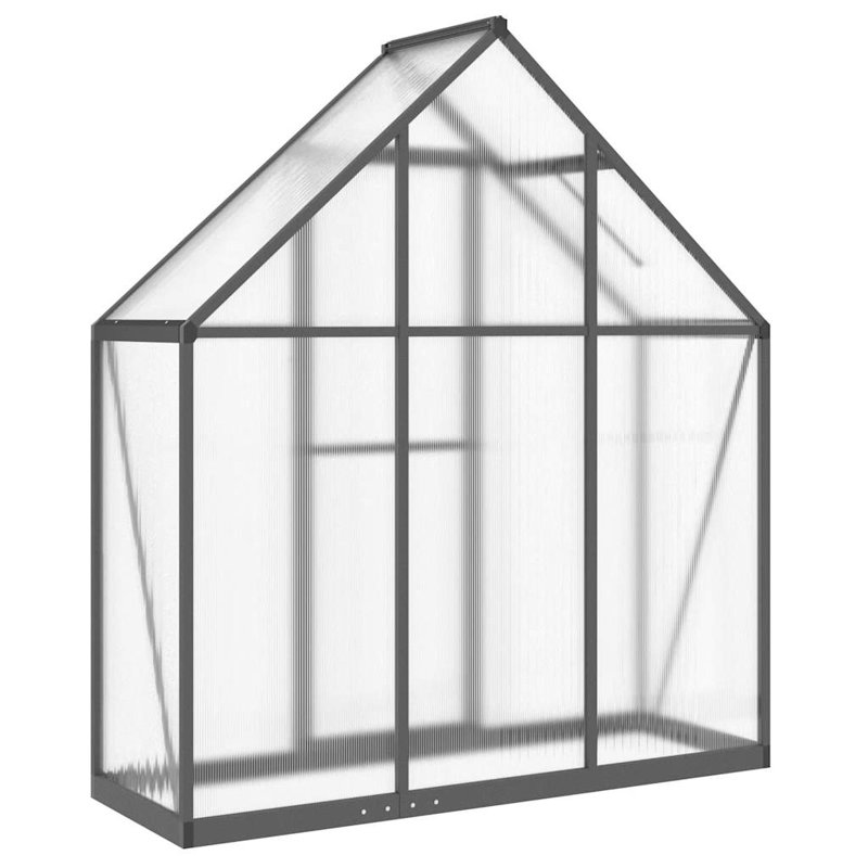 Ceferina 5.5 Ft W x 2 Ft D Greenhouse, Anthracite