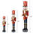 Handmade Wood Nutcracker Drummer Soldier Statue-2070570561
