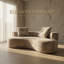 Canapé 79,5 po Modern Cloud Curved-1081696635