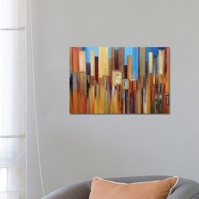 "Urban Empire" par Ekaterina Ermilkina, reproduction d'art sur toile tendue