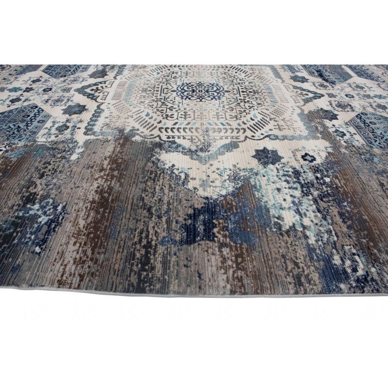 Zermeno Oriental Indoor Rug, Runner 2' x 5'9"