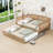 Wooden Daybed with Trundle and Durable Construction-1096017149-1096017148