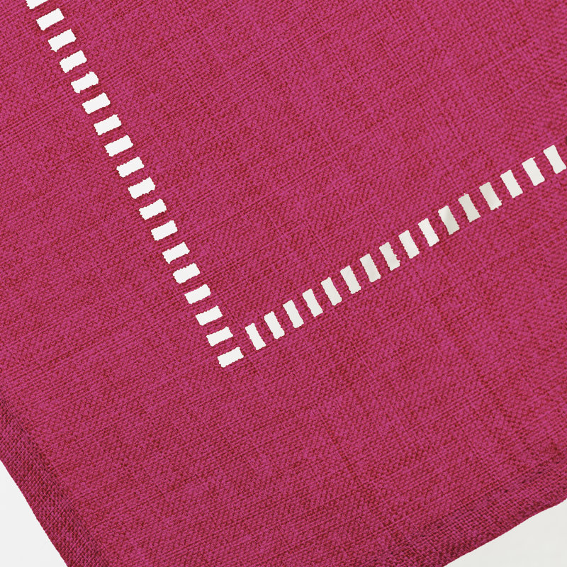 Shandel Tablecloth, 150cm W x 150cm L, Fuchsia