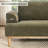 Upholstered Standard Sofa with Solid Wood Legs-757613644