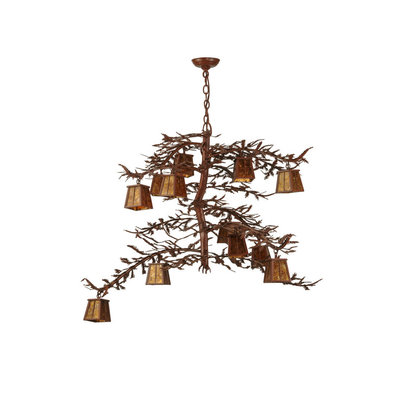 Alpharetta 12 - Light Dimmable Tiered Chandelier