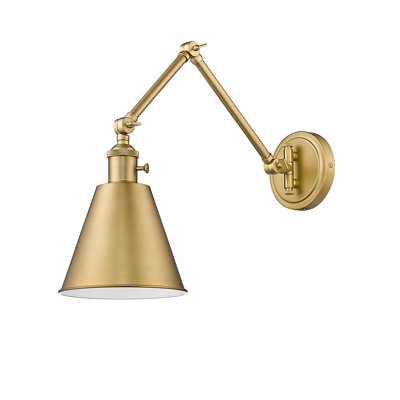 Wyck Steel Swing Arm Sconce