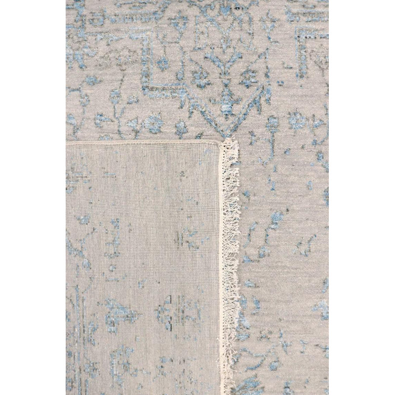 One-of-a-Kind 5'11" x 9' Hand Knotted Area Rug