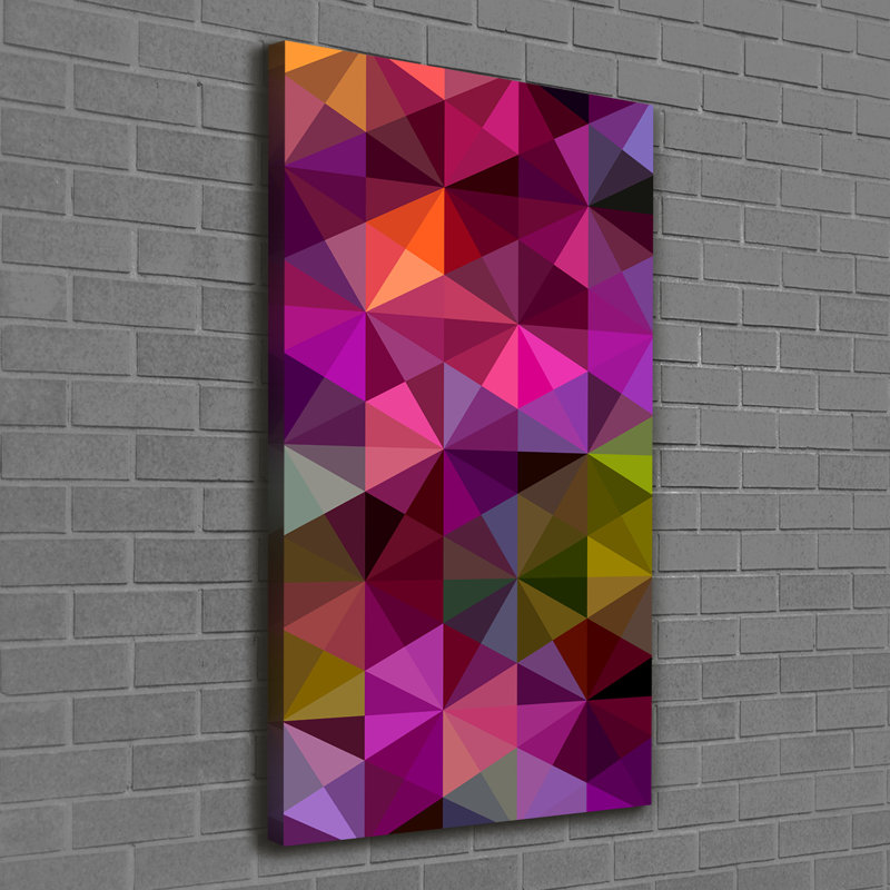 Waves Abstraction - Wrapped Canvas Print