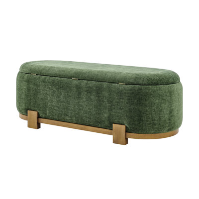 Lajeune Fabric Storage Bench