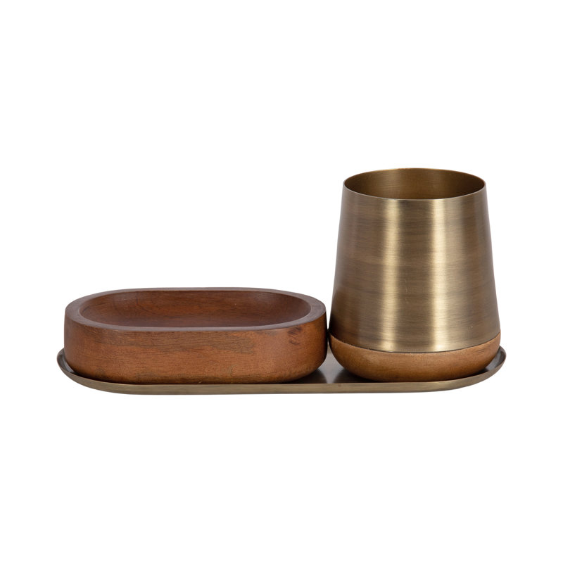 Conkle Three-Piece Tabletop Organization Set