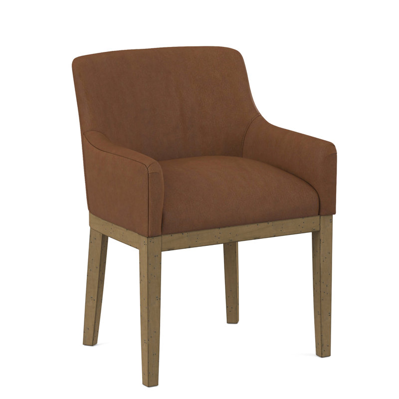Upholstered Arm Chair, Applause Bravo, White