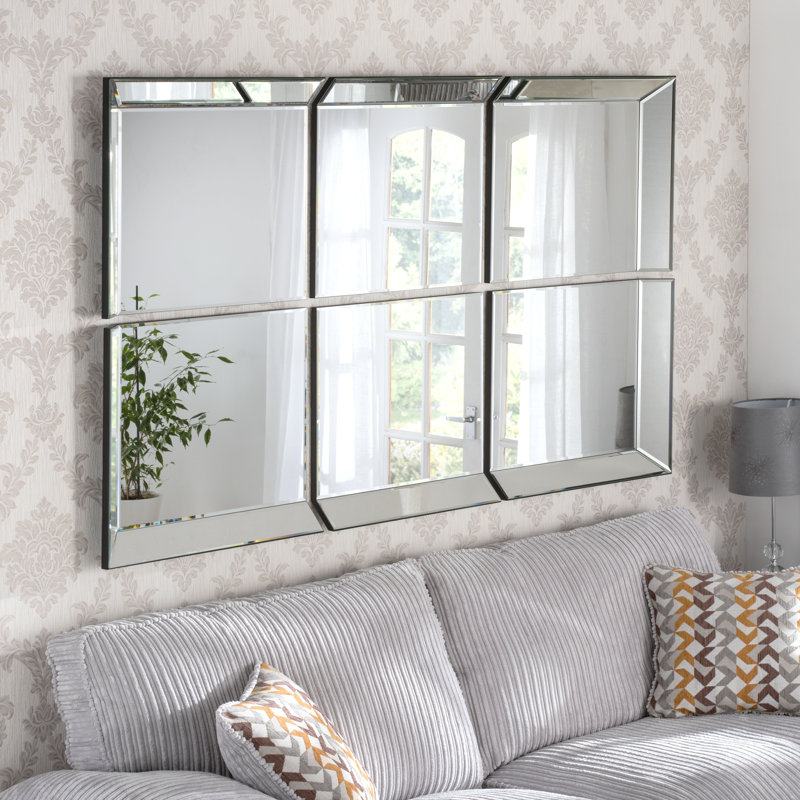 Theilson Glass Flat Wall Mirror