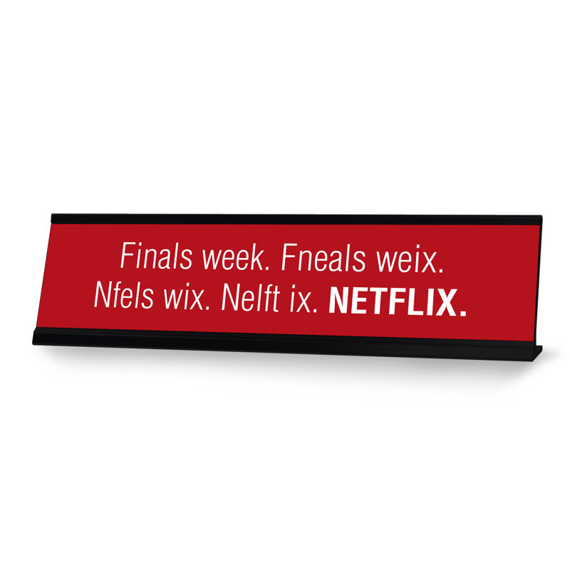 Desk Sign
