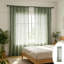 Kbndieu 55x79inches Openwork Embroidered Curtains Semi Shade Curtains Polyester Curtains Decorative Curtains Through The Rod Models Curtains 1 Pcs Pack