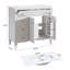 Meuble-lavabo simple 36 po avec comptoir-485223839