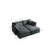 Jeffers Chenille Fabric Upholstered 4-Piece Sectional Sofa-121430525-120921974