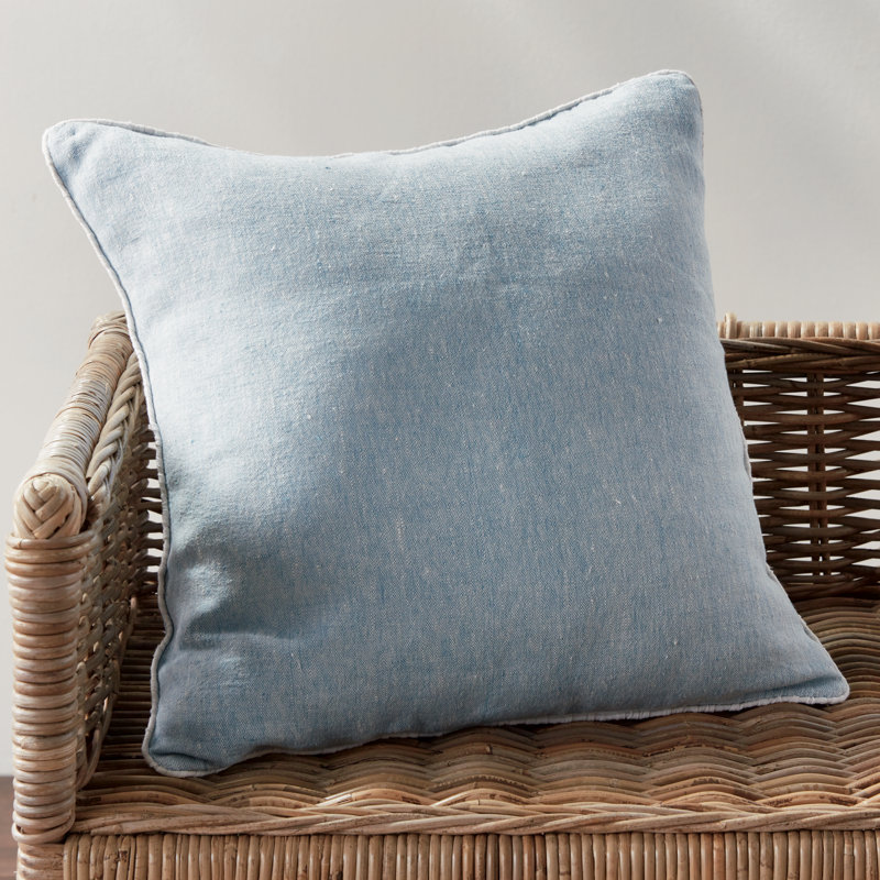 Lane Linen Throw Square Pillow Cover & Insert