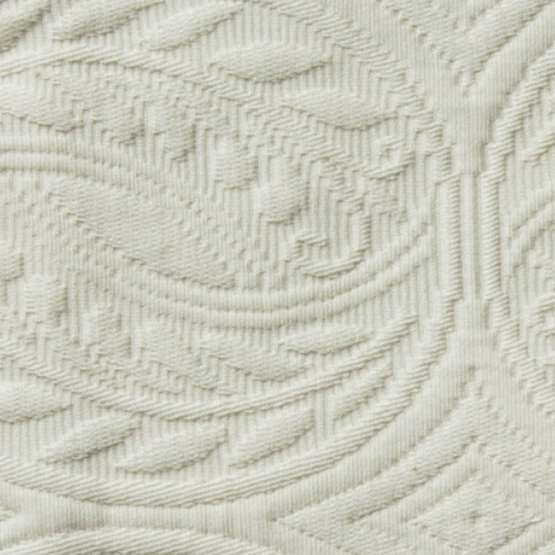 Vienna Linen/Ivory/White/Taupe/Ecru Cotton Piece Sham, Euro, Ivory