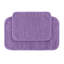 Ensemble de tapis de bain en nylon 2 pièces avec envers antidérapant Mccluney-922847263