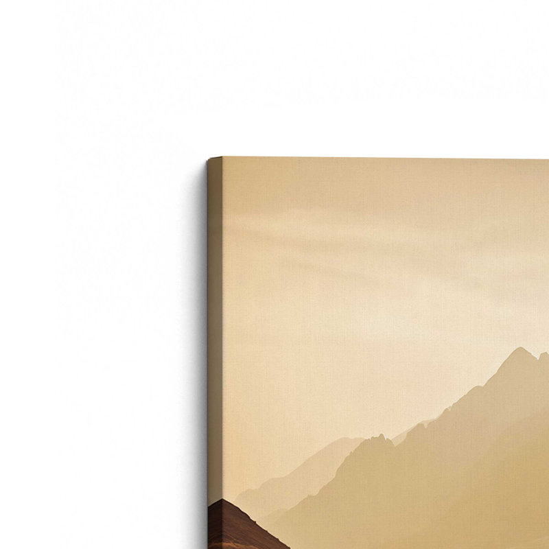 Impression sur toile Peaceful Mountain Drive II, Toile tendue, H 12 po x l 18 po x P 1,25 po, 1