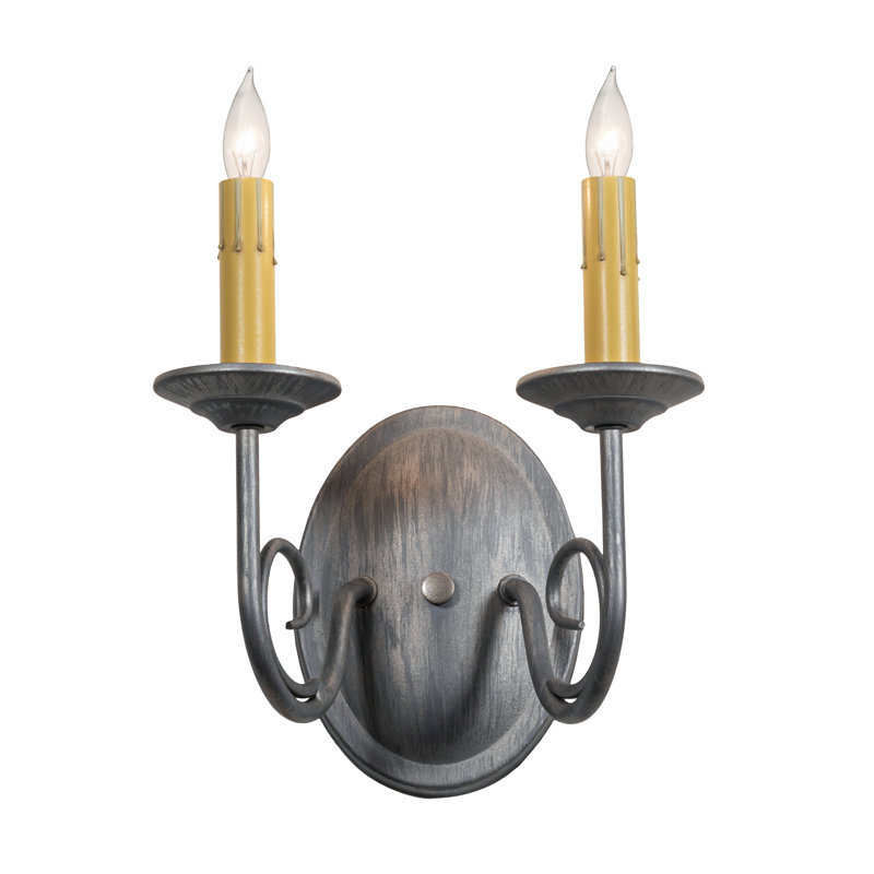 Anyya Steel Candle Wall Light