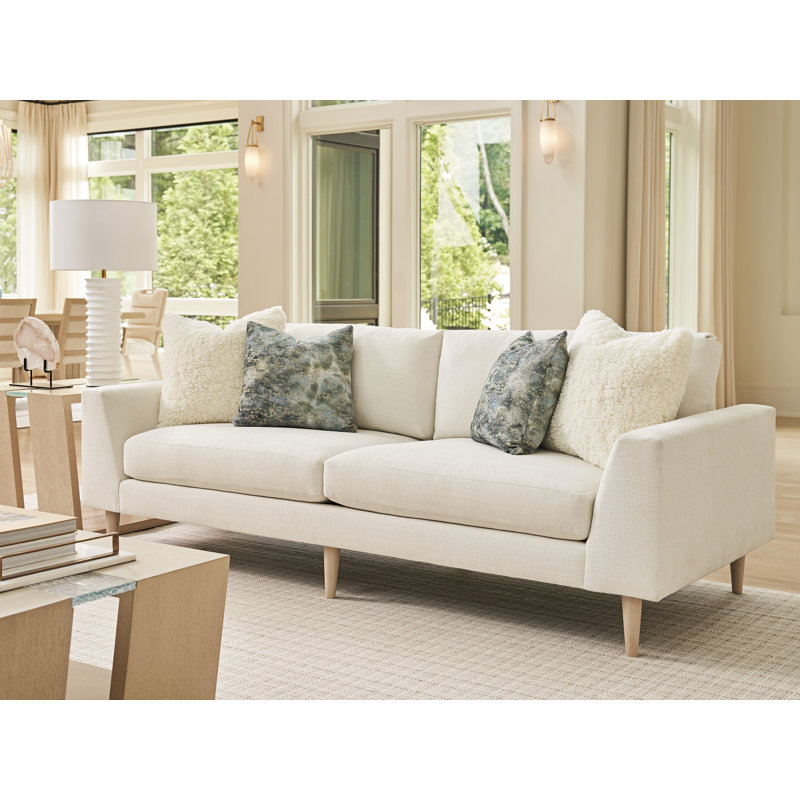Sunset Key 90.5" Upholstered Sofa, Multiple Cushion Seat