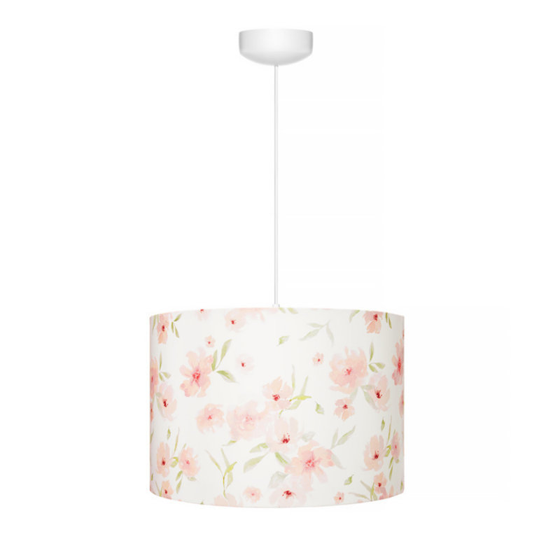 Downey - Light White Drum Pendant