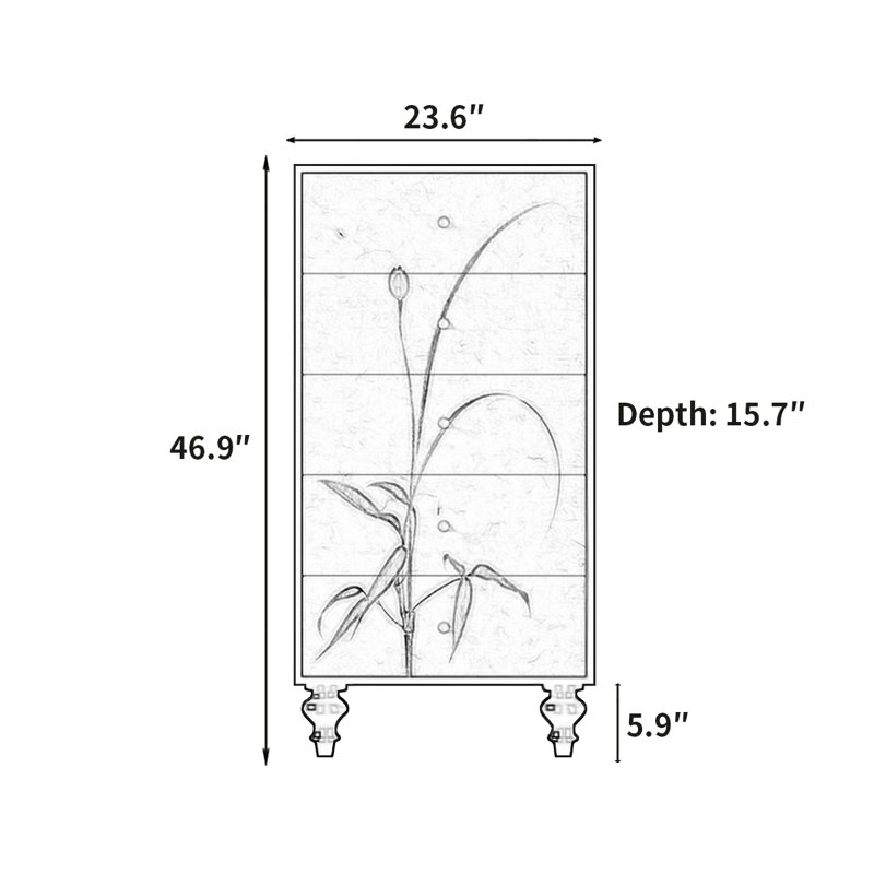 Armoire de rangement à esthétique multifonctionnelle