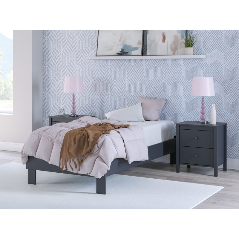 Lit plateforme Simmenfort, Lit simple