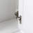 Samir 20.9'' W Modern White Bathroom Cabinet with Door