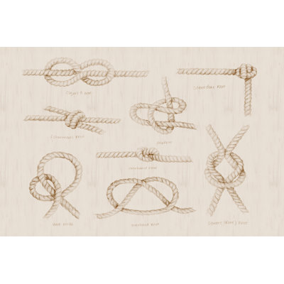 Sehgal " Nautical Knot Study III " by Grace Popp