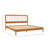 Catrece Solid Wood Platform Bed with Spindle Headboard-883629401-881942707