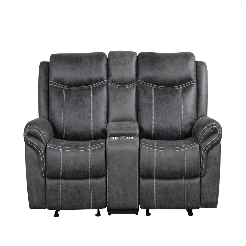 Causeuse en microfibre Zubaida