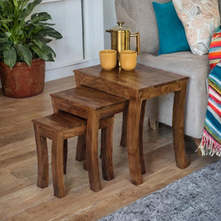 Solid Wood Nesting Tables