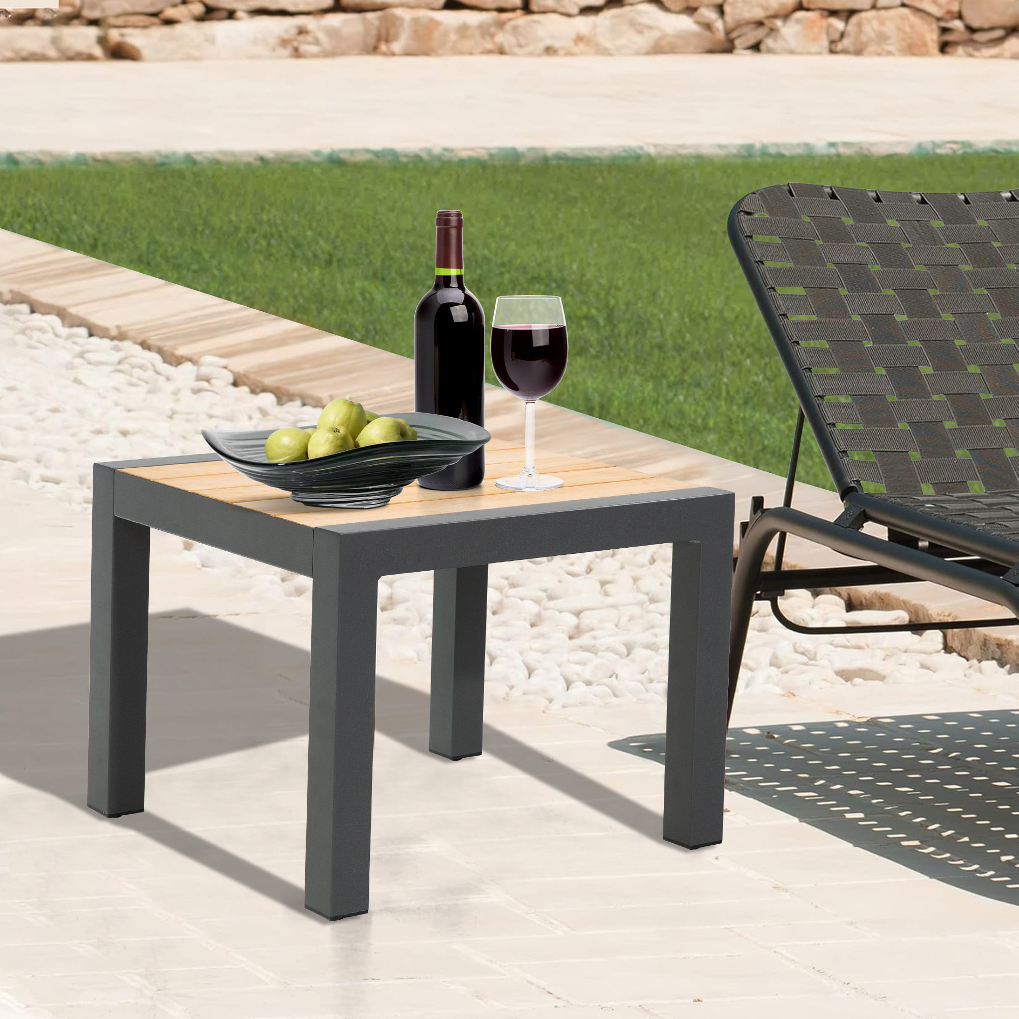 Latitude Run® Patio Rectangular 21.7