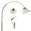 Lampe sur pied arquée noire 71 po Darionne