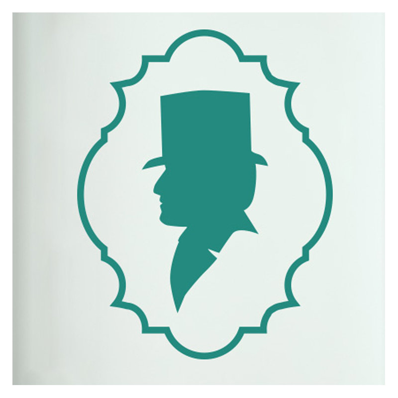 Wall Decal, Aqua Green