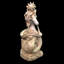 Statue «Life's a Beach Poseidon» de la sirène de mer sur un rocher nautique-2076022661